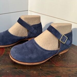 Kork-Ease Suede Mary-Jane's